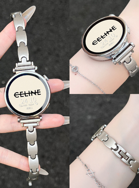 适用华为watch gt5手表带新款金属watchgt4女表高级感6pro智能运动手表链watch5夏天女士腕表带3专用女款系列