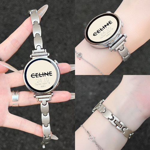 UHADA金属仿陶瓷表带小香风夏季