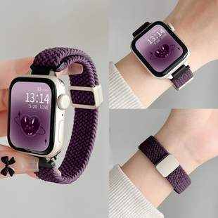 适用vivowatchgt2手表带编织vivo watch gt高级感智能3手环专用esim版女款磁吸iqoo蓝牙版iqoowatchgt手表链