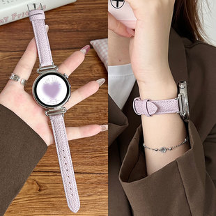 高端精致女表3pro女士腕表带2高级感专用 真皮watchgt5智能运动手表链watch4新款 适用华为watch gt6手表带女款
