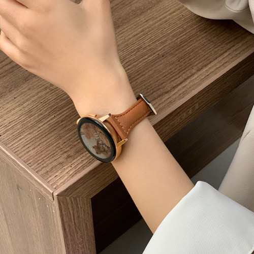 适用华为gt3手表带新款gt5/6女款专用高级感watchgt4智能运动手表链watch4高级感女表5pro真皮高端腕表带女士