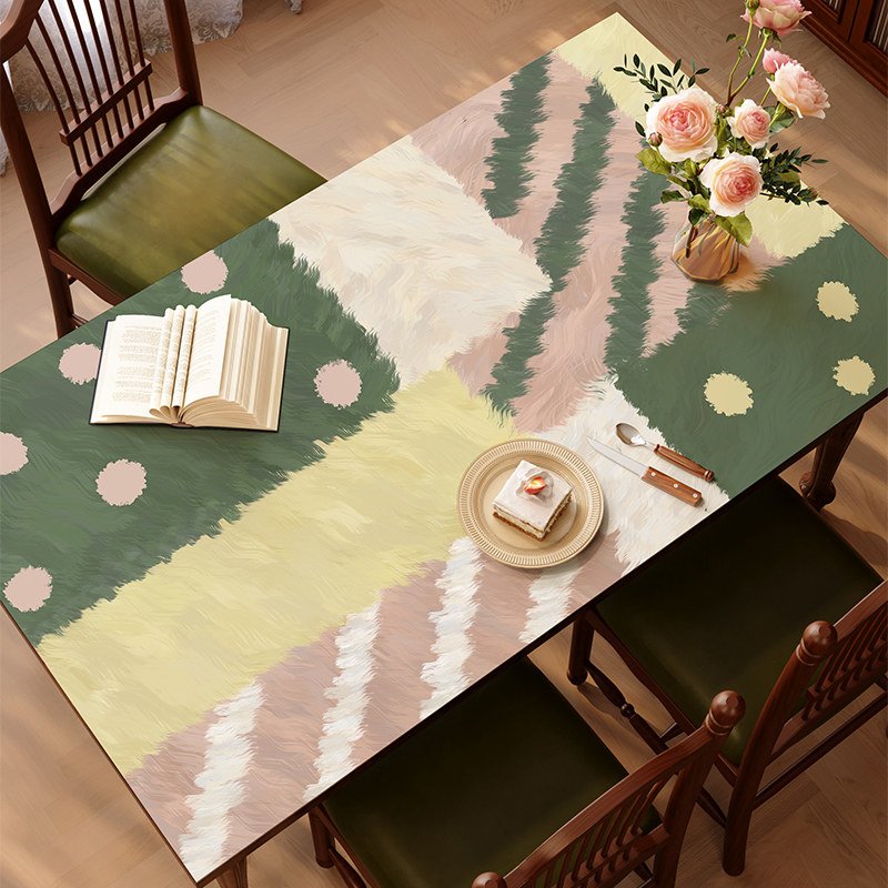 现代美式餐桌垫皮革桌布防水防油免洗茶几桌垫台面保护垫隔热防烫,居家布艺,桌布,淘宝优惠券,粉丝福利购,淘宝优惠卷