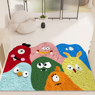 多巴胺色入口门地板垫入口线圈脚垫可切割地毯入口客厅入口垫