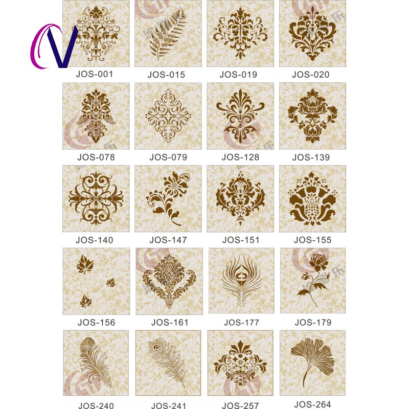 墙面印花模具图案镂空欧式艺术涂料印花模板墙上印花模具滚花壁纸