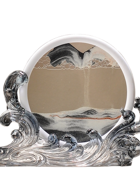 风生水起流沙画装饰品摆件