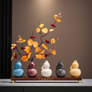 五福临门招财葫芦摆件客厅新中式 饰品 乔迁新居礼品电视玄关酒柜装