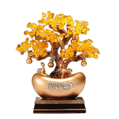 金元宝摇钱树装饰品摆件