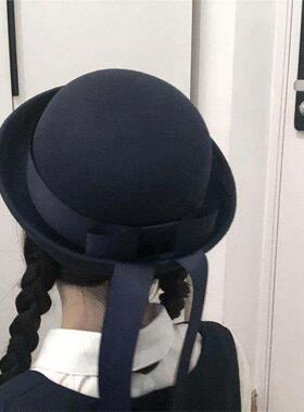 水手服帽子飘带礼帽幼稚