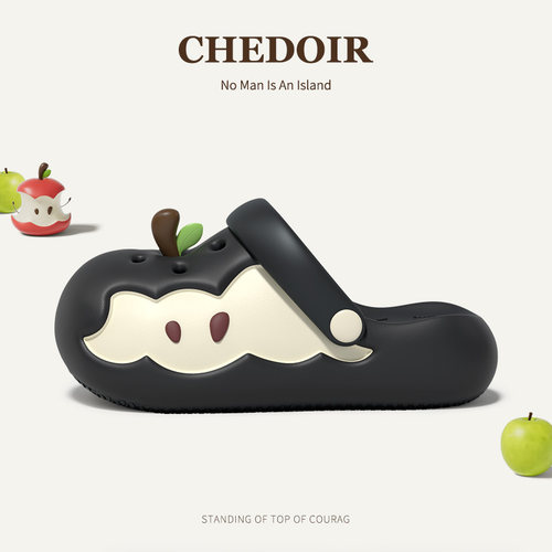 chedoir网红苹果头洞洞鞋