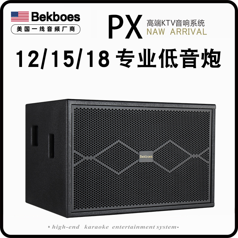 德国柏林之声HIFI酒吧家用舞台大功率12 15 18英寸有源低音炮重低
