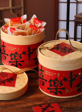 月饼包装盒提携方便，密封性较好