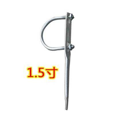 水管固定墙扣水j管卡子固定卡扣式明装钩钉金属管卡暖气水管铁管