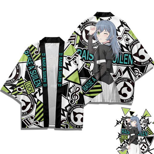 RAISE A SUILEN 朝日六花 珠手知由 BANG dream法披羽织外套衣服