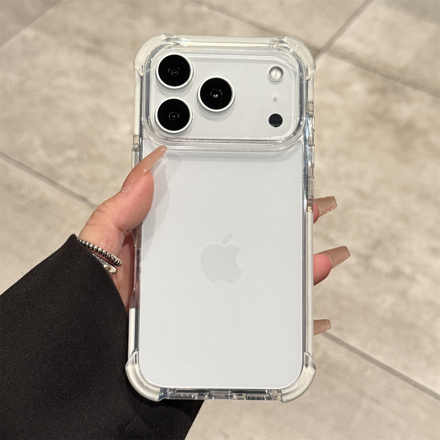 【撞色气囊边框防摔壳】