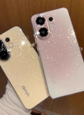 璀璨闪粉适用vivos30手机壳新款透明s30promini保护套s20高级感vivos19pro全包镜头防摔s18奢华x200女款硬壳