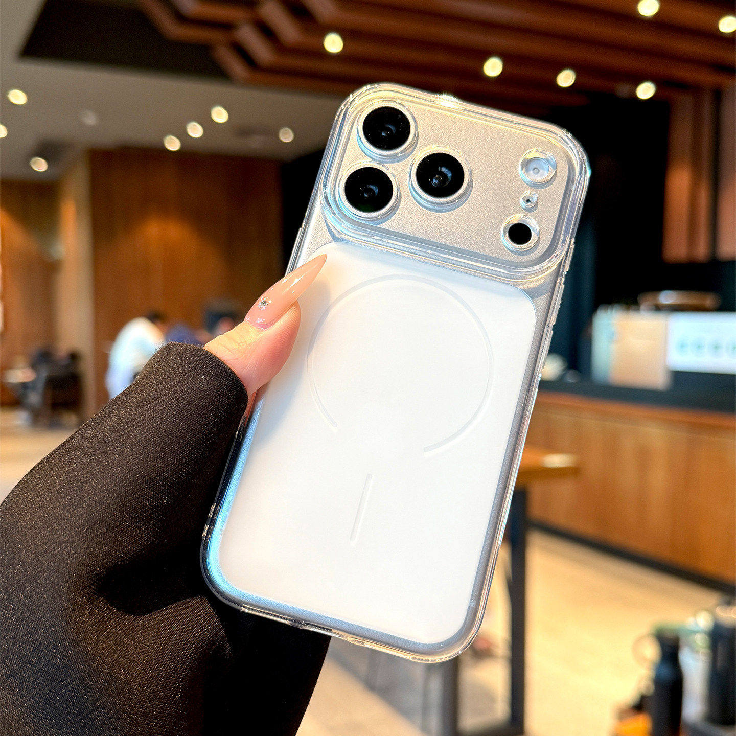 果冻多巴胺磁吸适用苹果17promax手机壳新款简约iPhone16pro镜头全包防摔15pm硅胶14Pro软13高级感情侣保护套