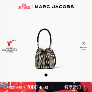 MARC JACOBS 莫杰 迷你羊皮老花时尚 末折扣 BUCKET 水桶包 季