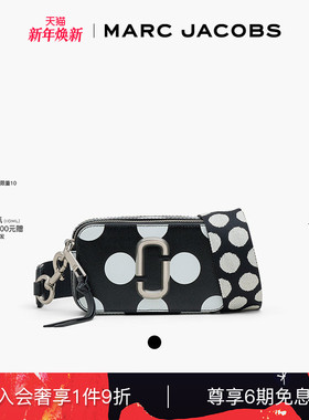 【线上特享】MARC JACOBS/莫杰 MJ SNAPSHOT 牛皮波点斜挎相机包