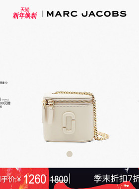 【季末折扣】MARC JACOBS/莫杰 迷你牛皮链条斜挎包化妆包礼物
