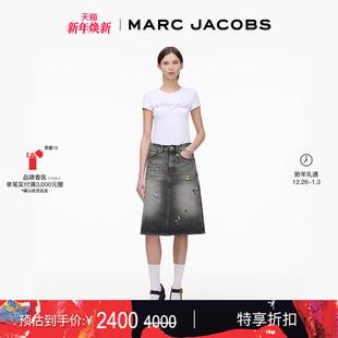 MARC JACOBS 莫杰 末折扣 SKIRT 丹宁牛仔过膝裙半身裙 季