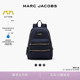 MARC JACOBS 中号尼龙纯色运动休闲双肩背包旅行包