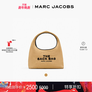 季 SACK 末折扣 JACOBS 中号编织海岛度假风hobo包肩背包 MARC