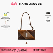 新年特惠 DUAL MARC JACOBS 莫杰 牛皮菱格纹拼接单肩包