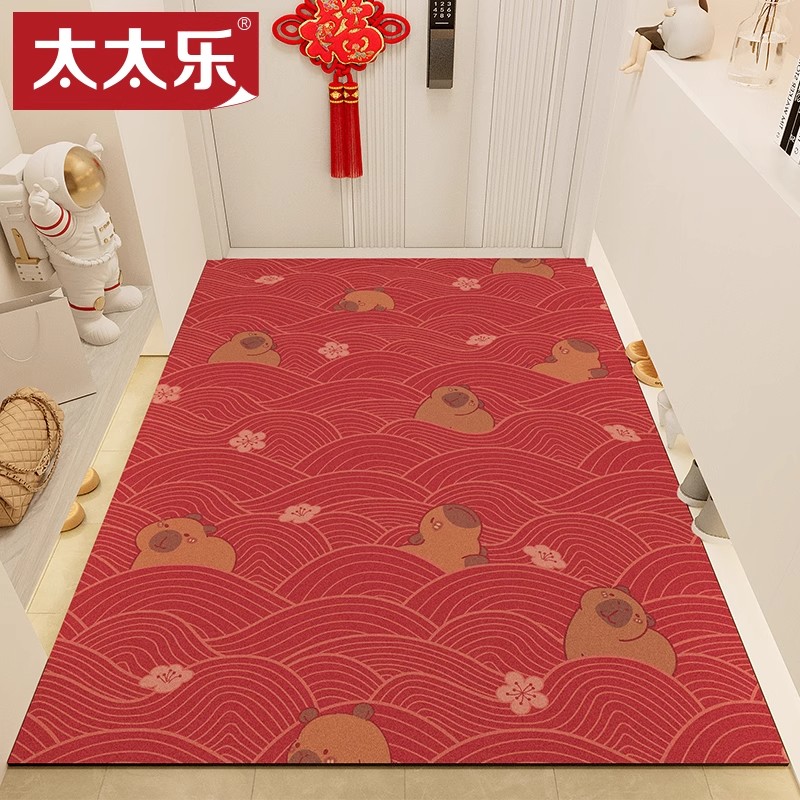 入户门地垫耐脏免洗可擦硅藻泥垫