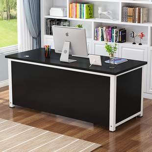 办公桌简约现代电脑桌台式 桌卧室学生写字桌家用书桌办公室桌子