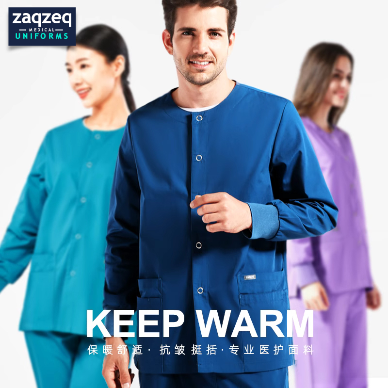 华菲透气舒适巡回护士上衣医生服