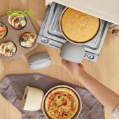 防烫手套厨房硅胶隔热防滑加厚耐高温微波炉烘培烤箱烤炉专用工具