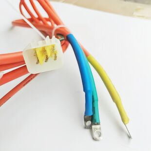 南普6072V1600W永磁同步电机70磁钢控制器高速改装 电动三四轮车用