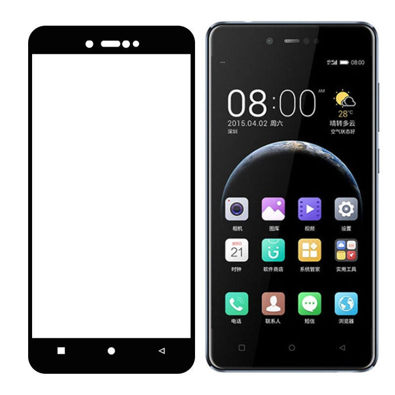 金立f106手机钢化膜f106l全屏全覆盖高清防爆玻璃硬彩边保护贴膜