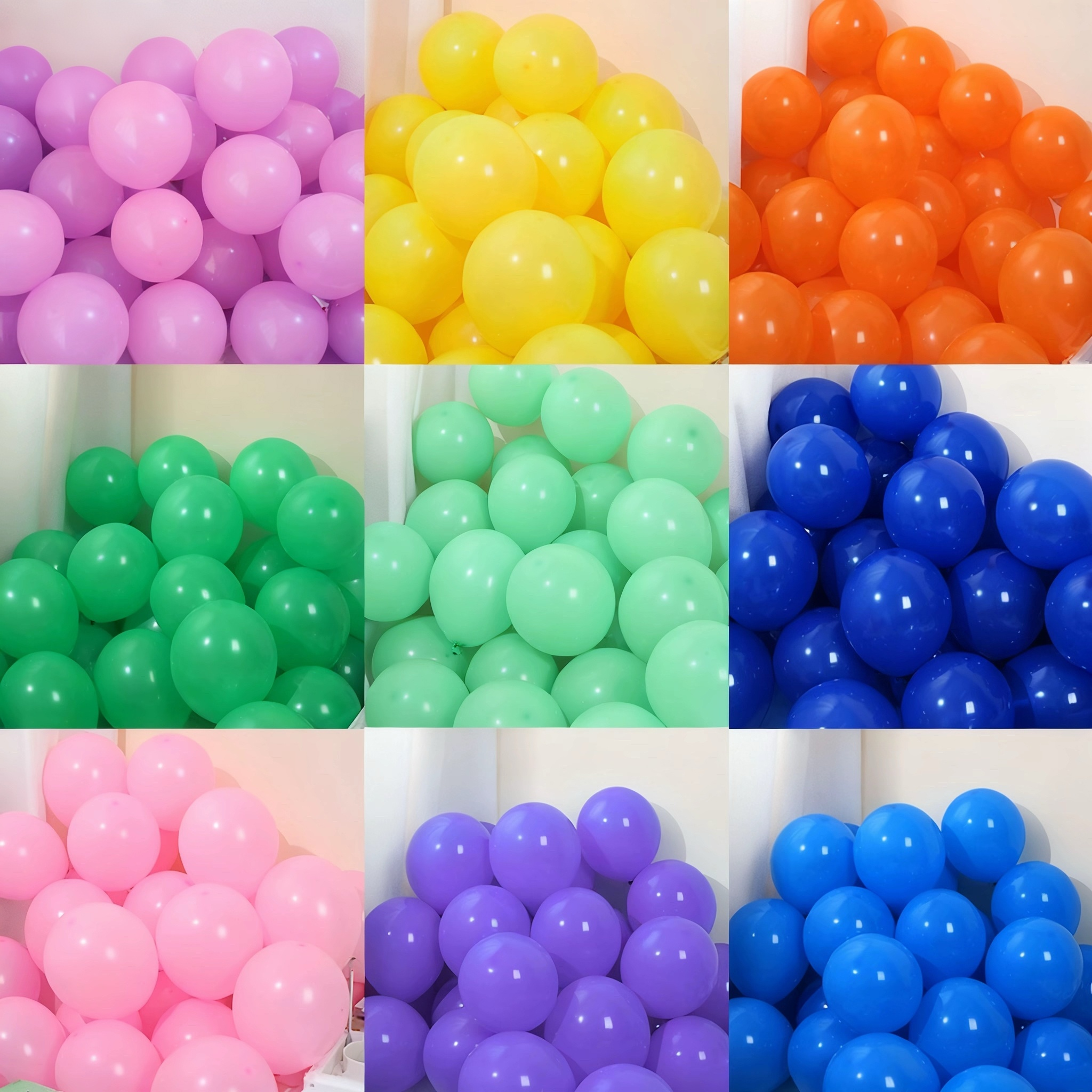 厂家气球批发10寸加厚蓝色气球生日派对布置毕业场景节日装饰装置