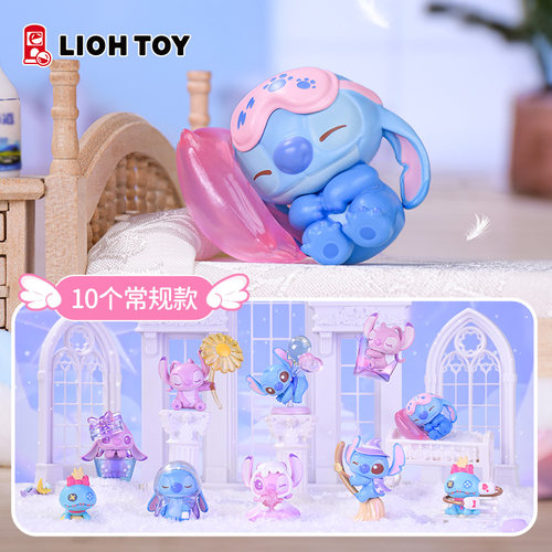 史迪奇心灵奇遇记盲袋小萌粒摆件