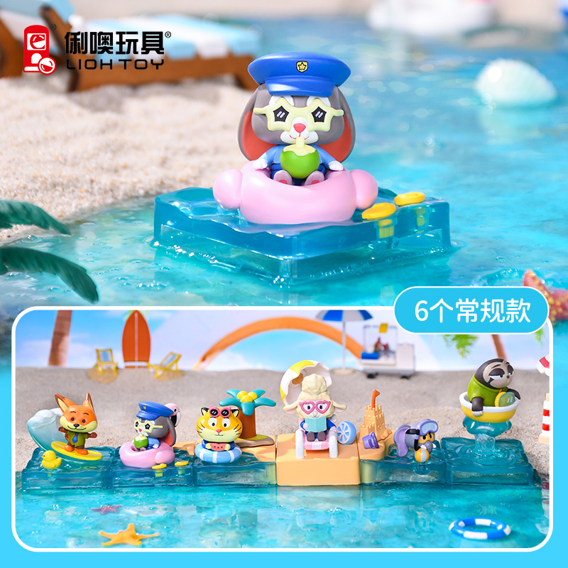 俐噢玩具迪士尼疯狂动物城盲盒