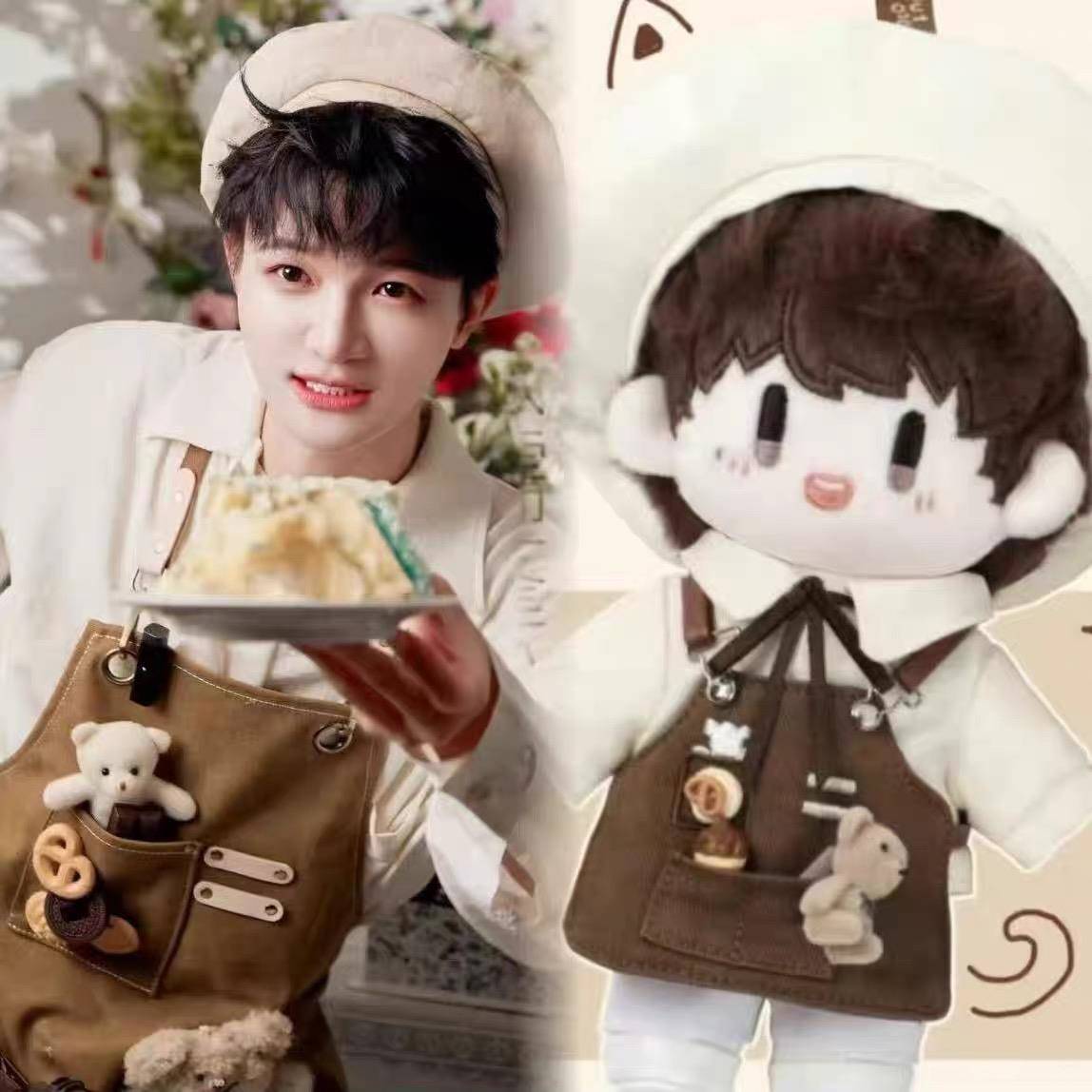 【限量】首发周深棉花娃娃周可可属性16cm棉花娃娃同人二创玩偶