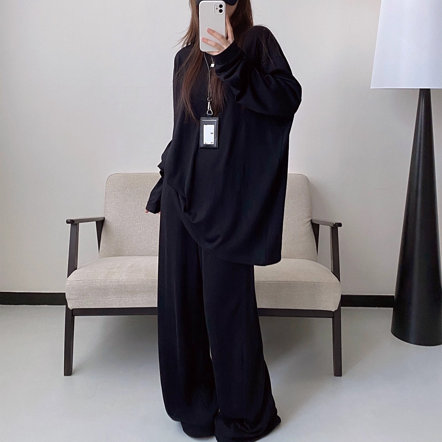 睡衣女2025新款春秋冬休闲甜美长袖长裤家居服学生套装纯色可外穿