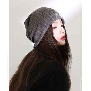 Classy 春秋堆堆帽百搭宽松显脸小针织帽女 key新加坡设计师联名款