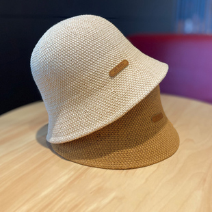 遮阳水桶帽女夏季 显脸小防晒渔夫帽 key新加坡设计师联名款 Classy