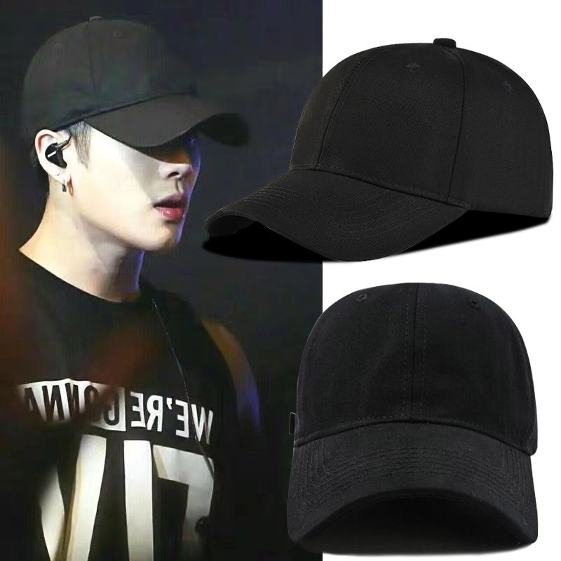 Classy key新加坡设计师联名款纯色ins风鸭舌帽女夏时尚