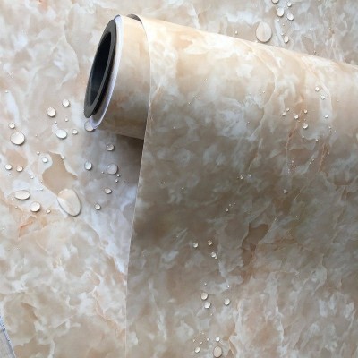 【清仓处理】加厚大理石贴纸厨房墙纸自粘壁纸防水防油耐高温灶台