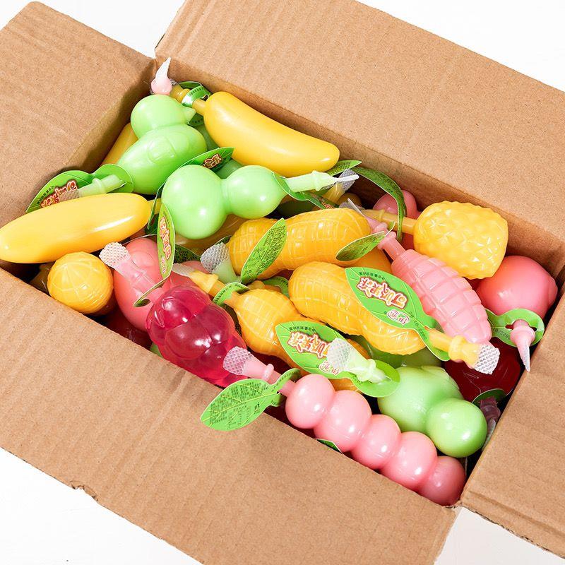 果冻布丁整箱批发零食大礼包