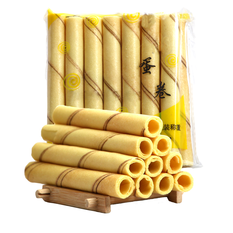 蛋卷老式饼干手工空心蛋酥卷零食