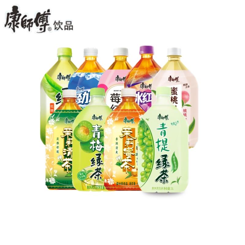 低糖绿茶水晶葡萄茶大瓶装