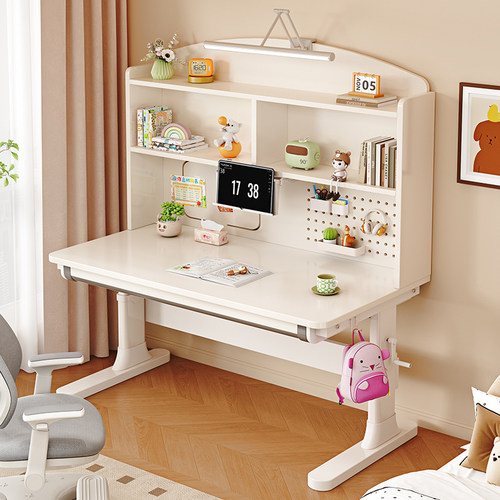 书桌加高书柜可升降书桌