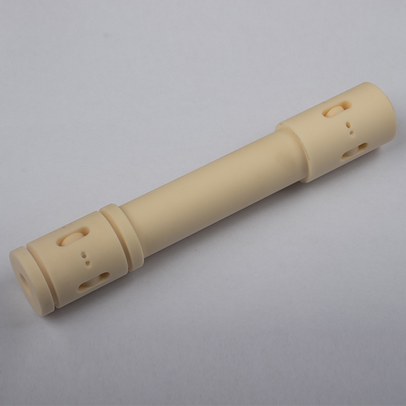 工业氧化铝陶瓷管精密零件耐高z温绝缘刚玉管空心氧化锆瓷棒精加