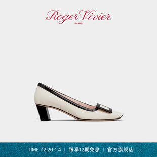 Vivier漆皮方扣高跟鞋 Roger Belle RV女鞋 Vivier
