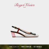 Vivier漆皮后袢带高跟鞋 Roger RV女鞋 Belle Vivier 新品