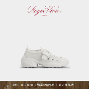 七夕礼物 Vivier Roger Run织物拼皮革休闲鞋 RV女鞋 Viv